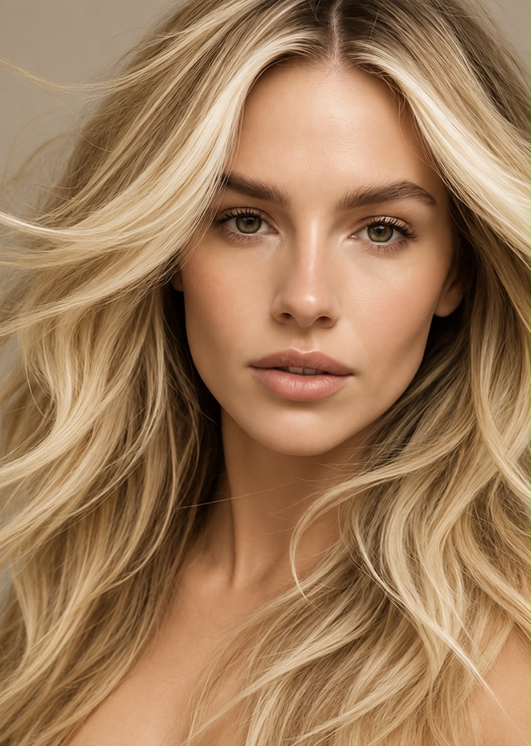 Balayage blond lumineux sur cheveux longs ondulés — exemple de résultat professionnel